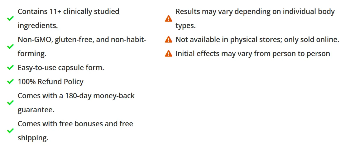 Gluco Extend Pros & Cons